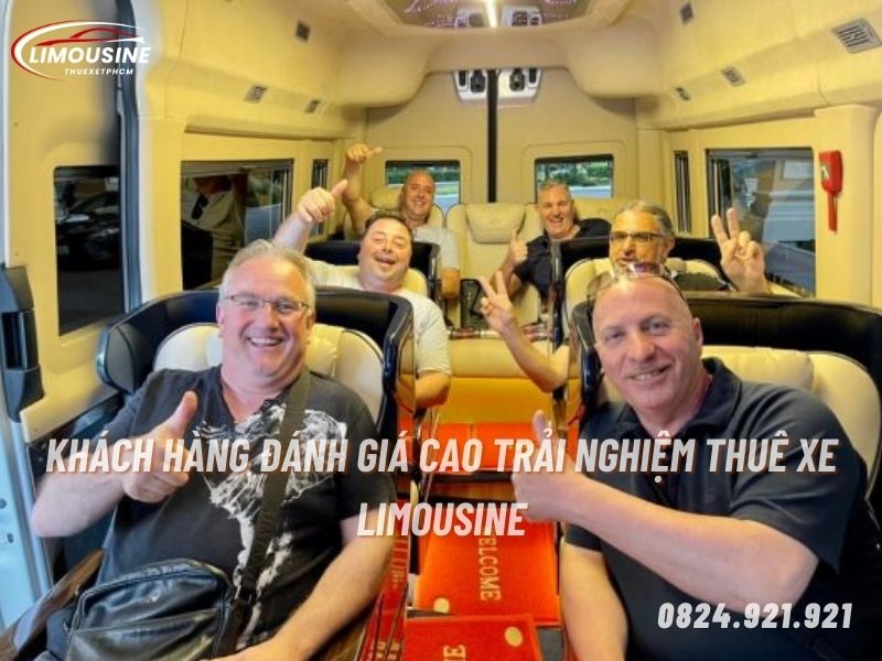 Thuê xe Limousine 16 chỗ tại Bình Dương