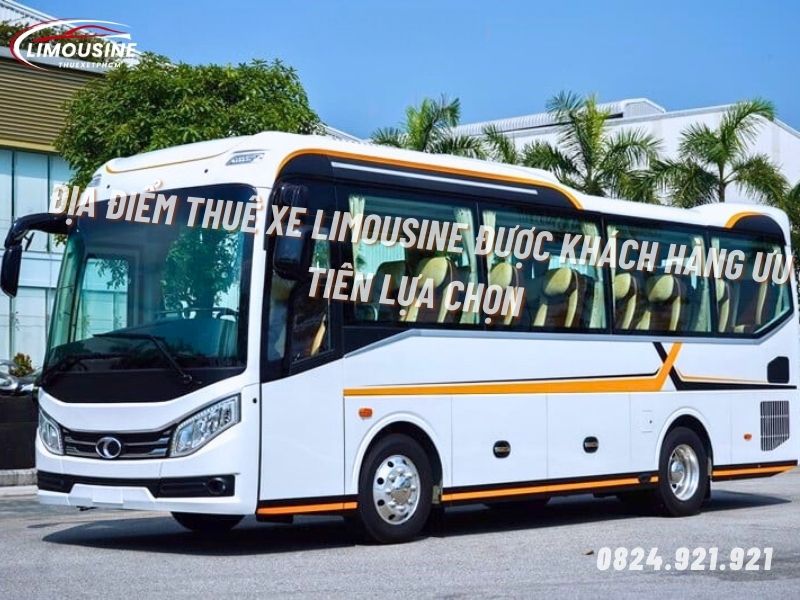 Thuê xe Limousine 16 chỗ tại Bình Dương