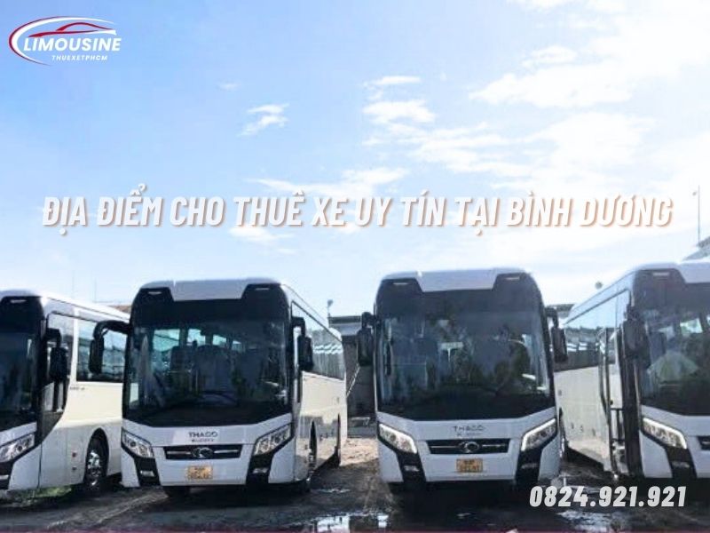 thuê xe Limousine 29 chỗ tại Bình Dương