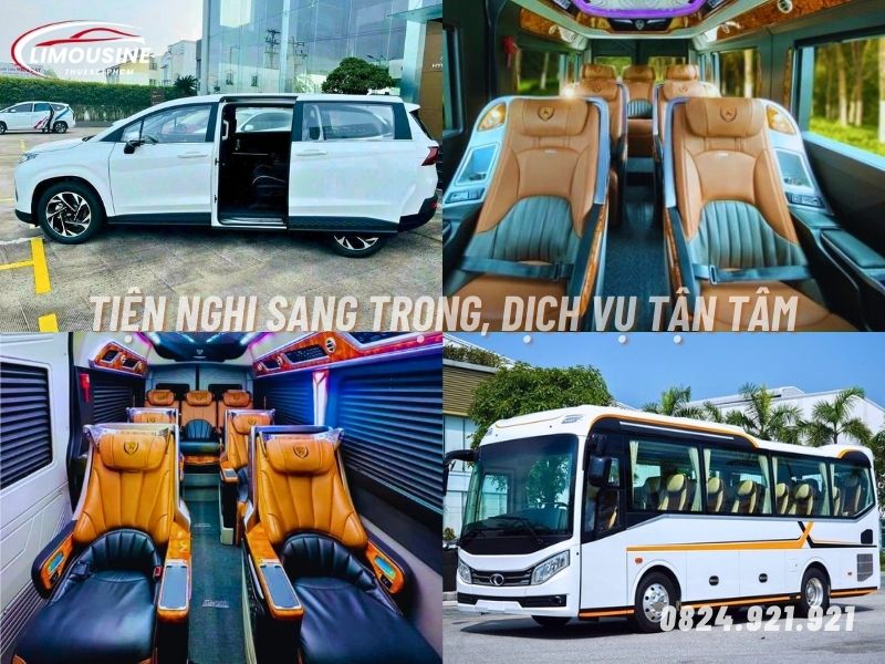 thuê xe Limousine 29 chỗ tại Bình Dương