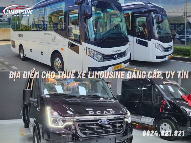 thuê xe limousine 29 chỗ tại hồ chí minh