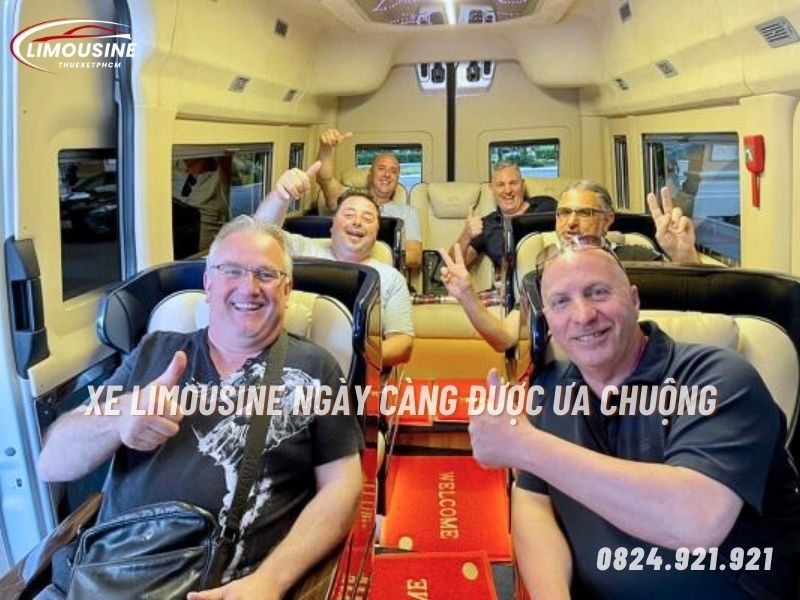 thuê xe limousine 29 chỗ tại hồ chí minh