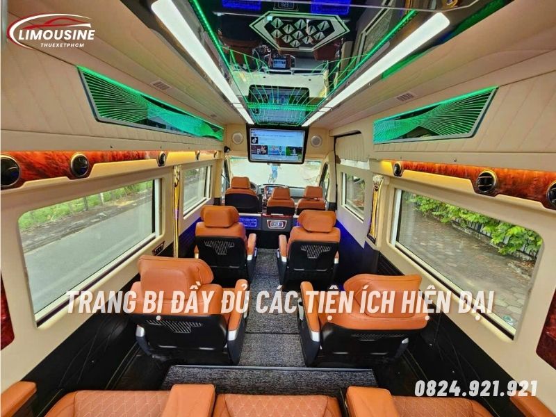 Thuê xe Limousine 9 chỗ tại Hồ Chí Minh