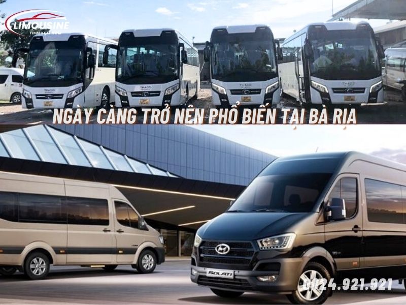 thuê xe limousine 9 chỗ tại bà rịa