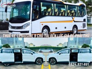 thuê xe limousine 9 chỗ tại bến lức