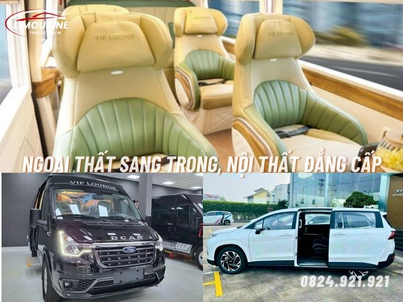 thuê xe limousine 9 chỗ tại bến lức