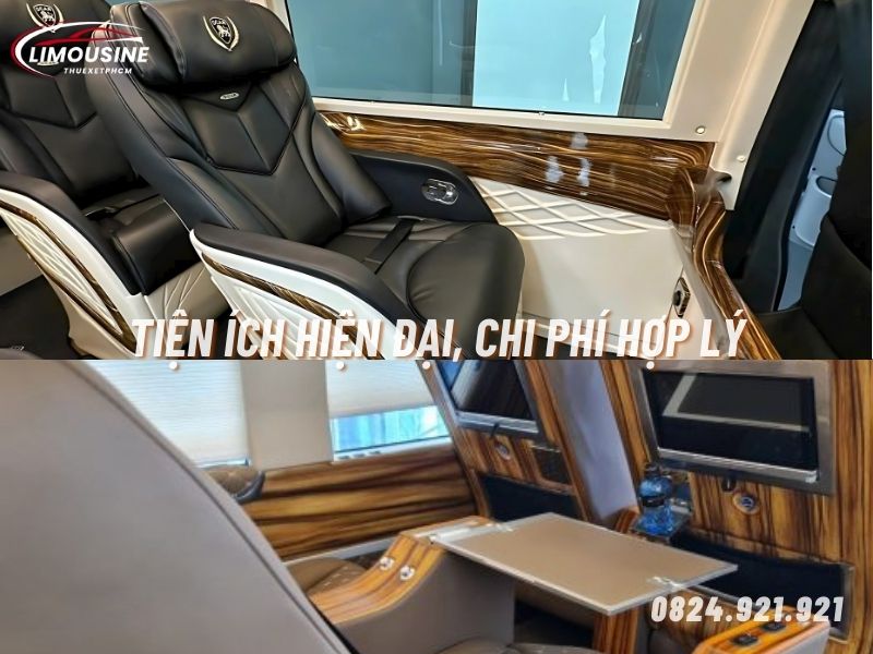 thuê xe limousine 9 chỗ tại bến lức