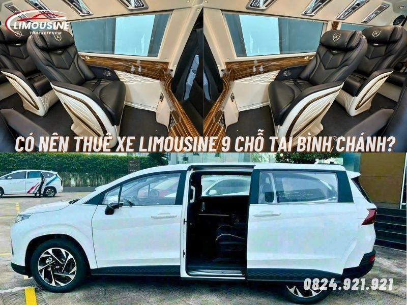 thuê xe limousine 9 chỗ tại bình chánh