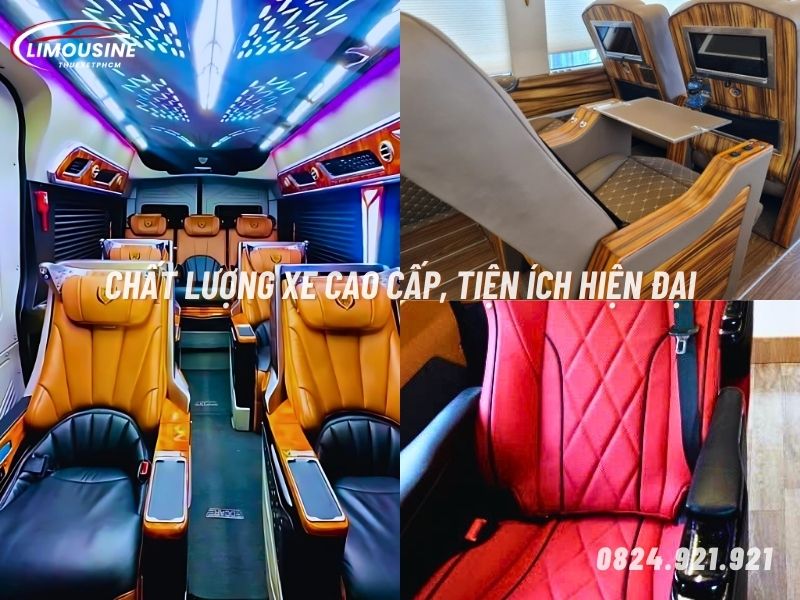 thuê xe limousine 9 chỗ tại định quán