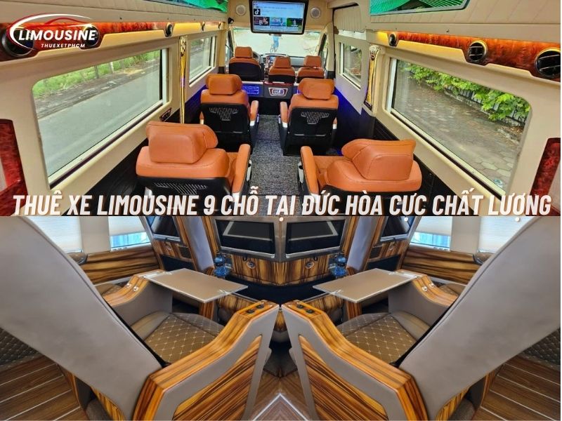 thuê xe limousine 9 chỗ tại đức hòa