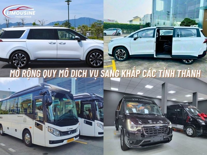 thuê xe limousine 9 chỗ tại gò vấp