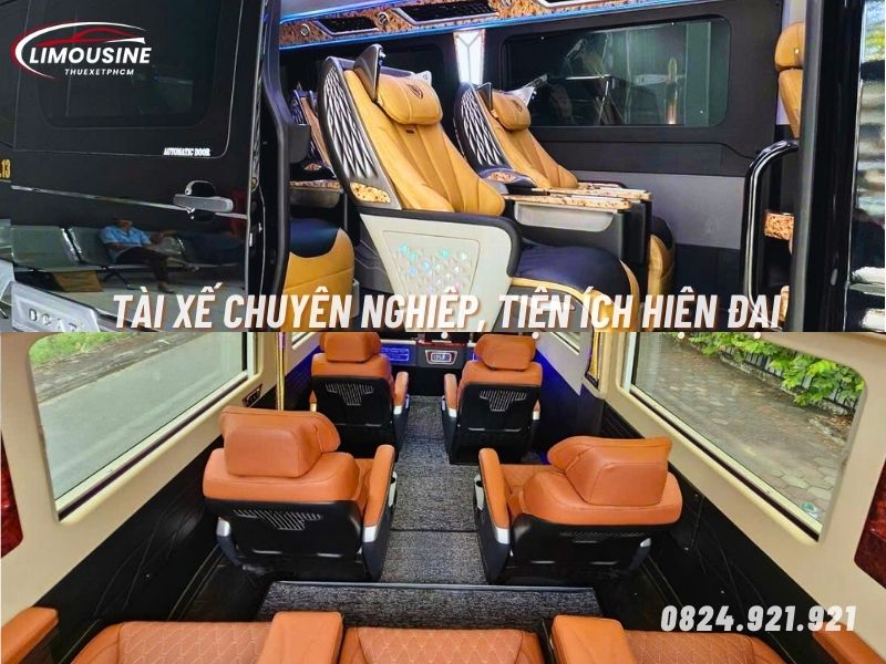 thuê xe limousine 9 chỗ tại gò vấp