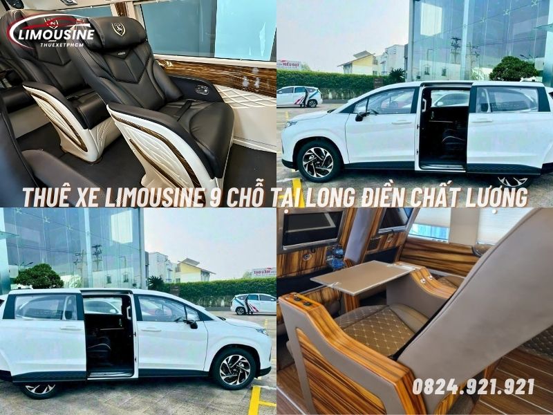 thuê xe limousine 9 chỗ tại long điền