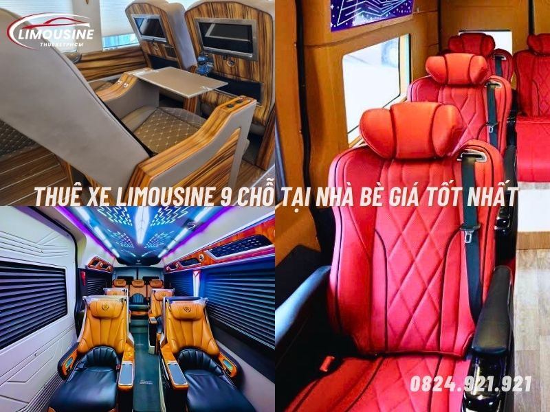 thuê xe limousine 9 chỗ tại nhà bè