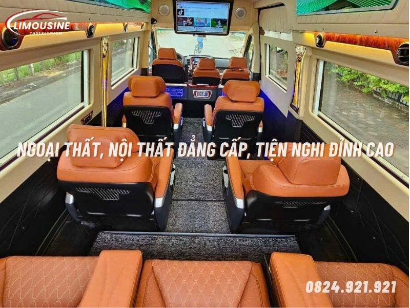 thuê xe limousine 9 chỗ tại nhà bè