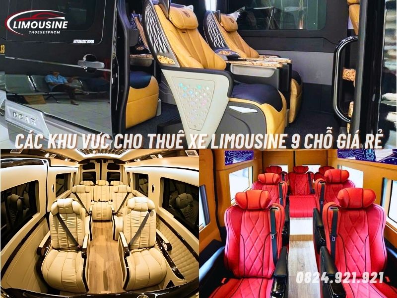 thuê xe limousine 9 chỗ tại quận 10