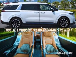 thuê xe limousine 9 chỗ tại quận 5