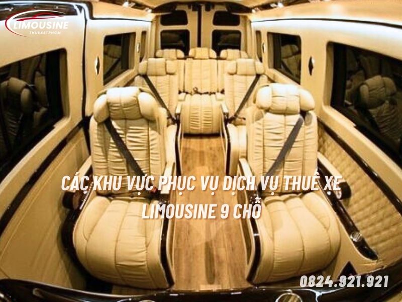 thuê xe limousine 9 chỗ tại quận 6