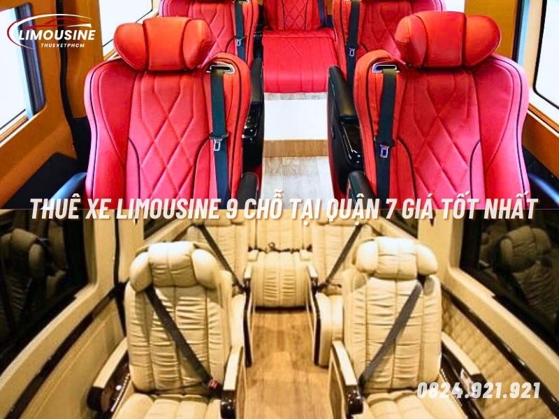 thuê xe limousine 9 chỗ tại quận 7