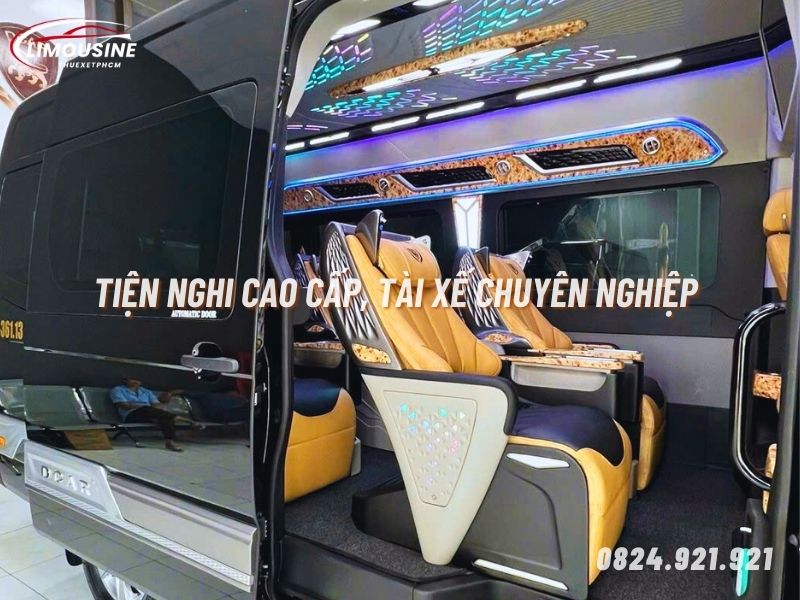 thuê xe limousine 9 chỗ tại quận 7