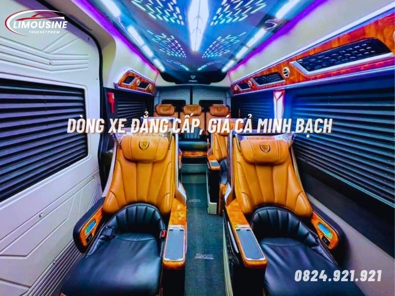 thuê xe limousine 9 chỗ tại quận 8