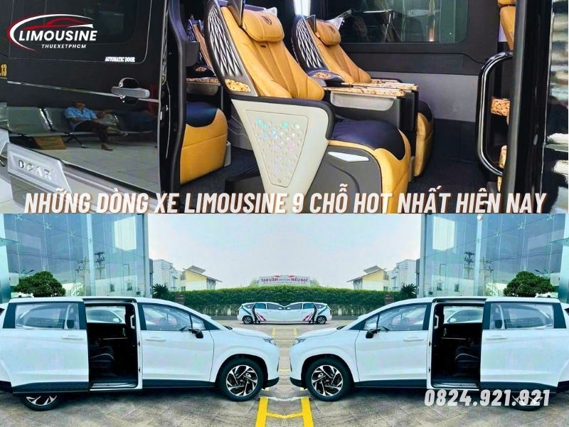 thuê xe limousine 9 chỗ tại tân an