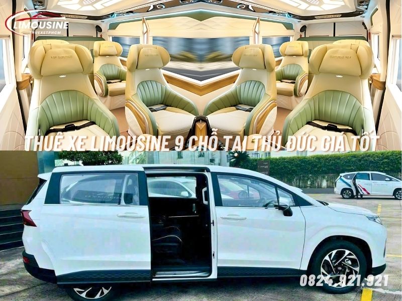 thuê xe limousine 9 chỗ tại thủ đức