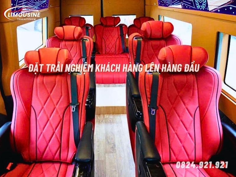 thuê xe limousine 9 chỗ tại thủ dầu một